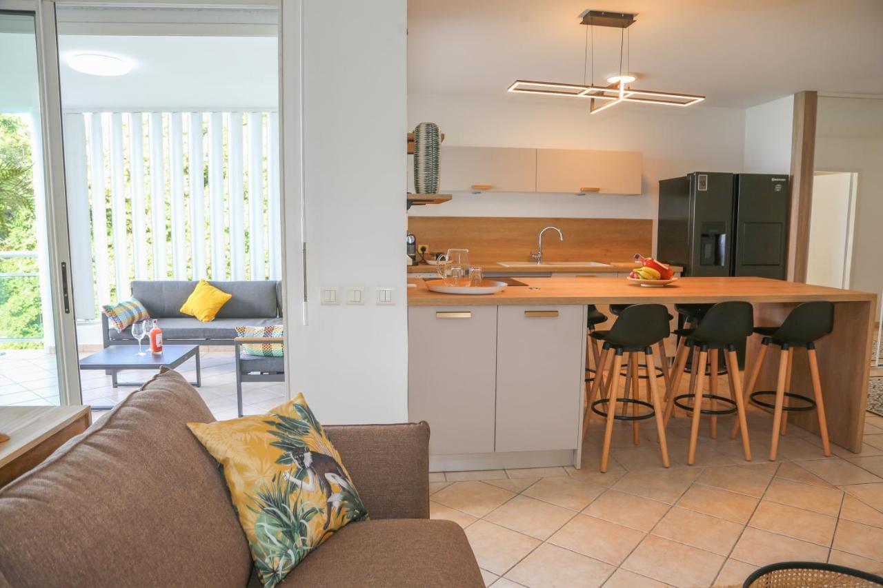 La Vue Du Phare - Appartement Neuf Avec Vue Imprenable Et Acces Crique Le Gosier  Ngoại thất bức ảnh