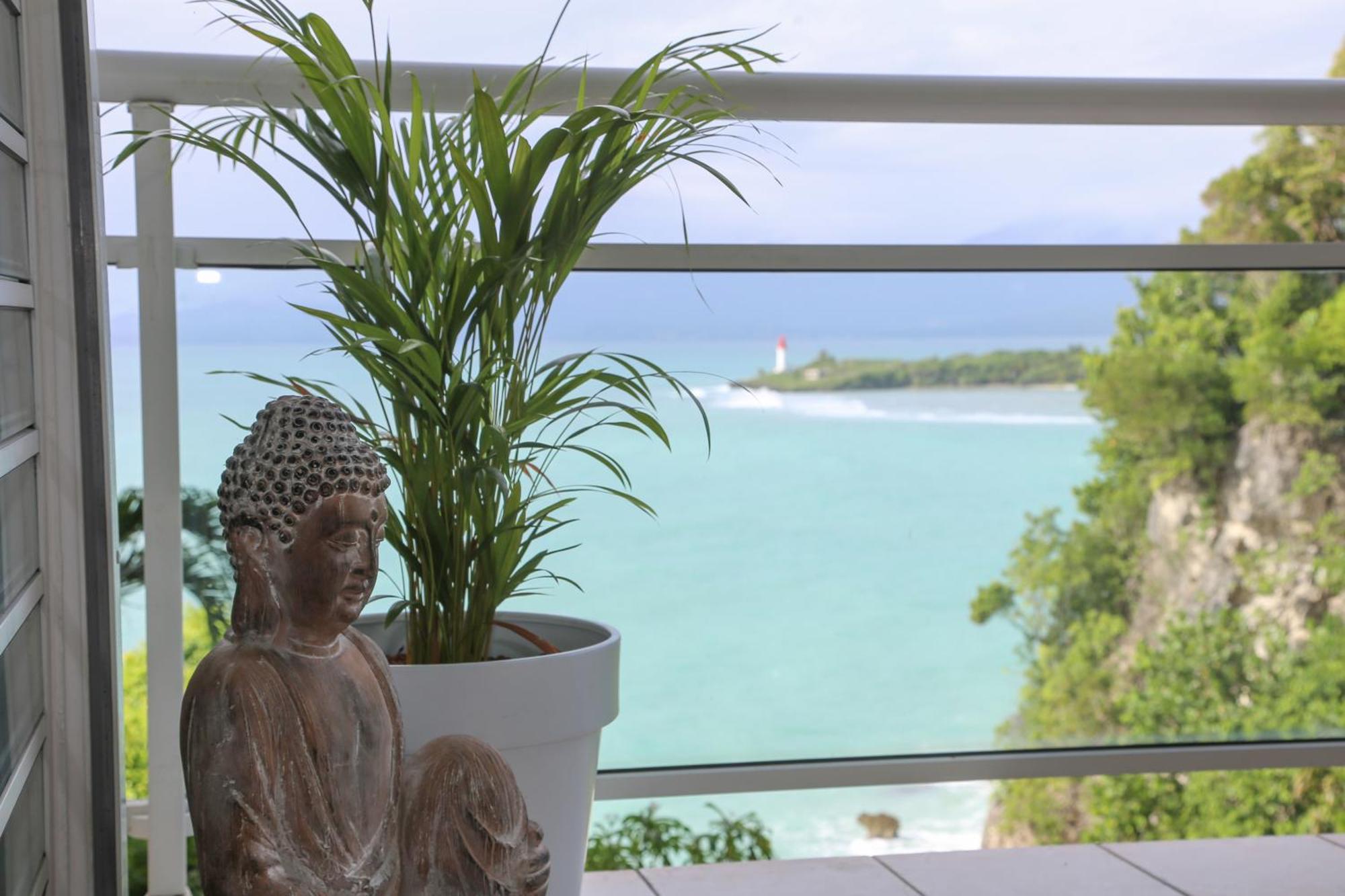 La Vue Du Phare - Appartement Neuf Avec Vue Imprenable Et Acces Crique Le Gosier  Ngoại thất bức ảnh